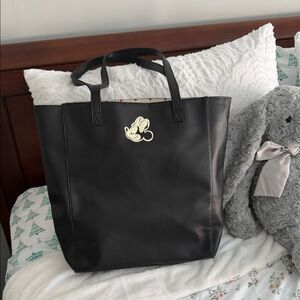 Disney parks Black tote Minnie Mouse